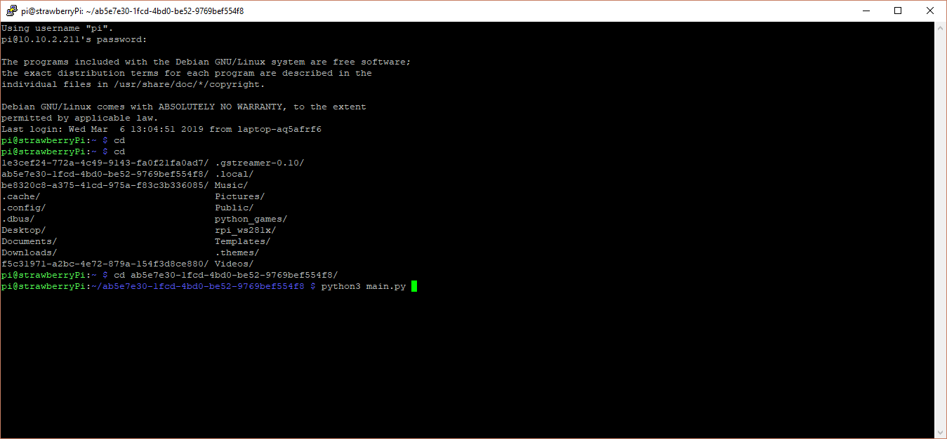 Connect Pi