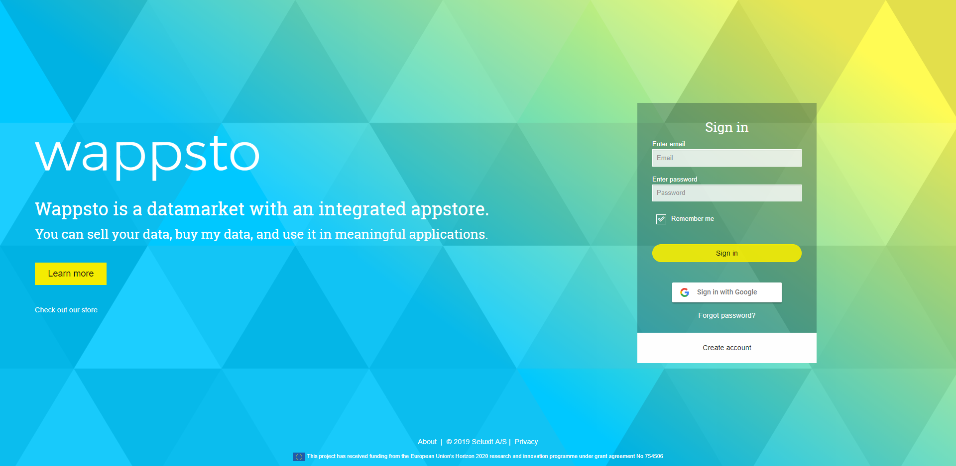 Create Wappsto Account