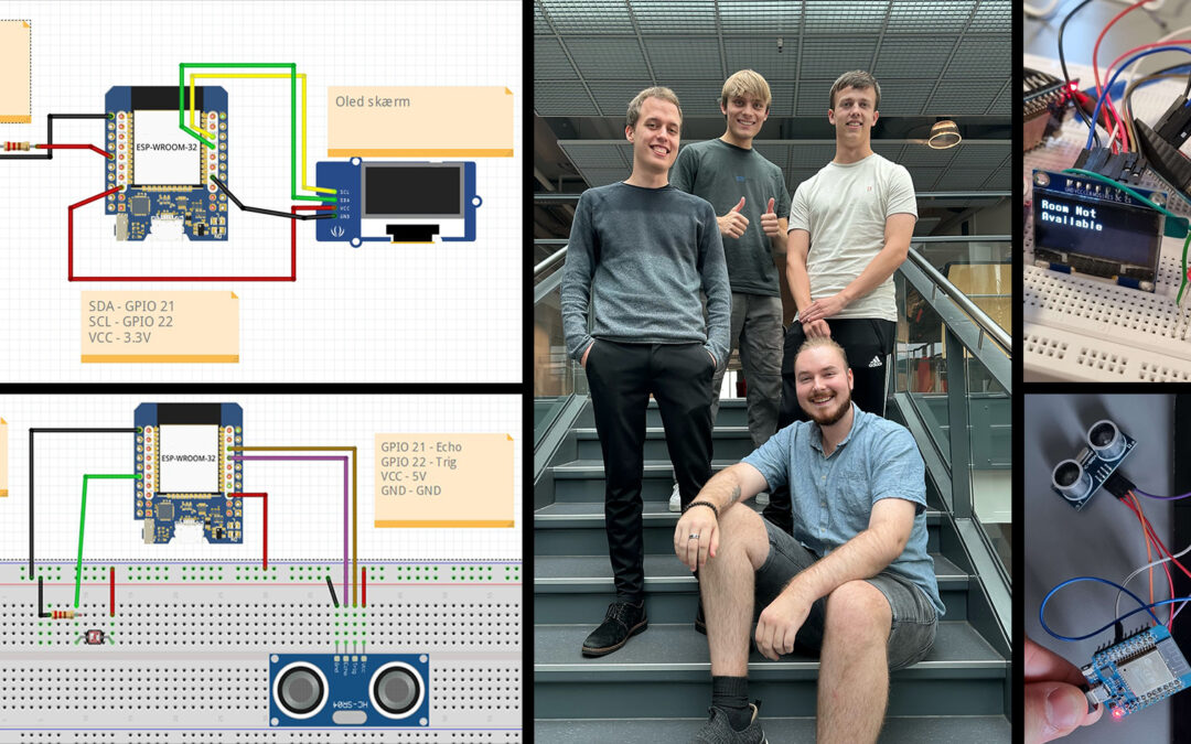 A group of students implements an IoT project using Wappsto Cloud