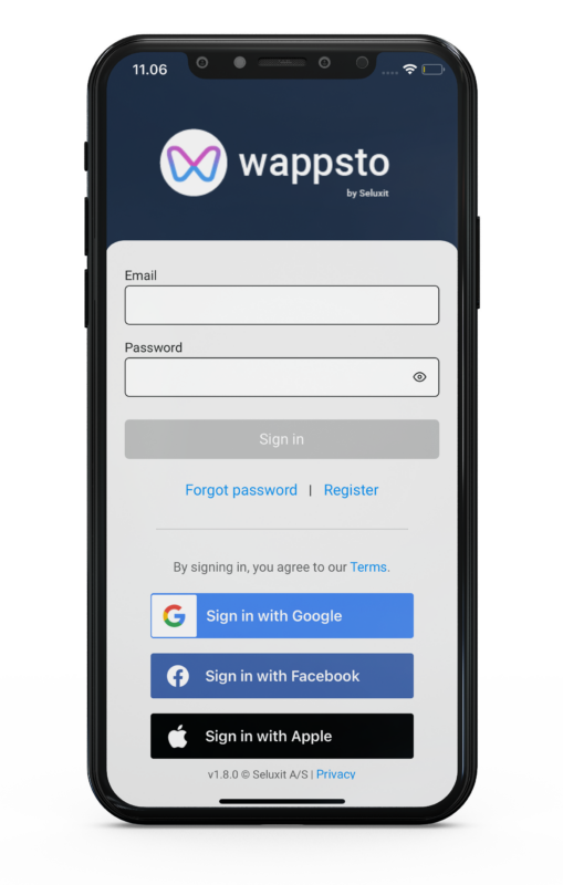 wappsto mobile app